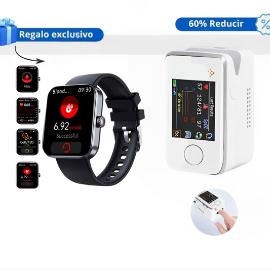 Misuratore Multifunzione della Glicemia + Smartwatch di Monitoraggio – ACQUISTA 1 E RICEVI 1 GRATIS