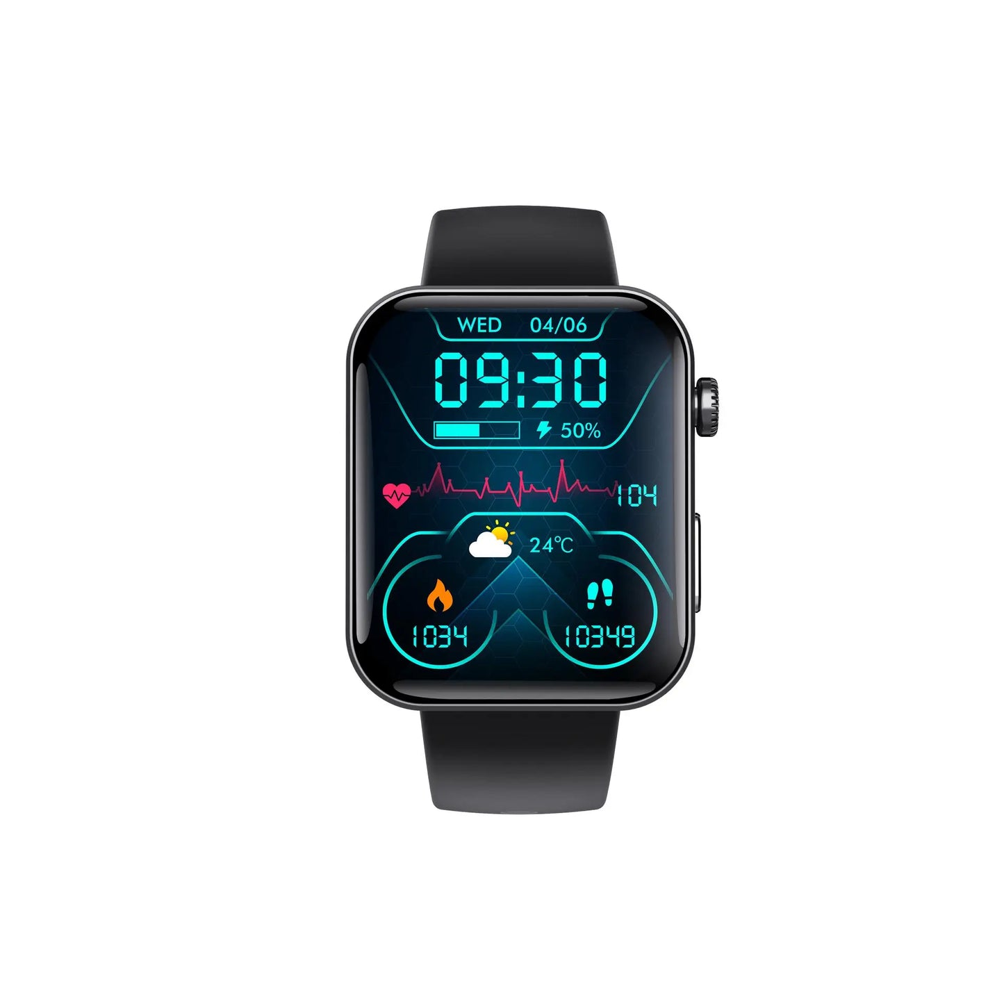 Smartwatch con Monitoraggio della Frequenza Cardiaca, Funzioni Telefoniche e Molto Altro